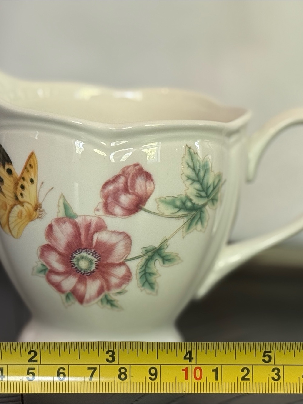 Lenox Butterfly Meadow Creamer Pitcher 7oz - Excellent Condition - Picture 7 of 7